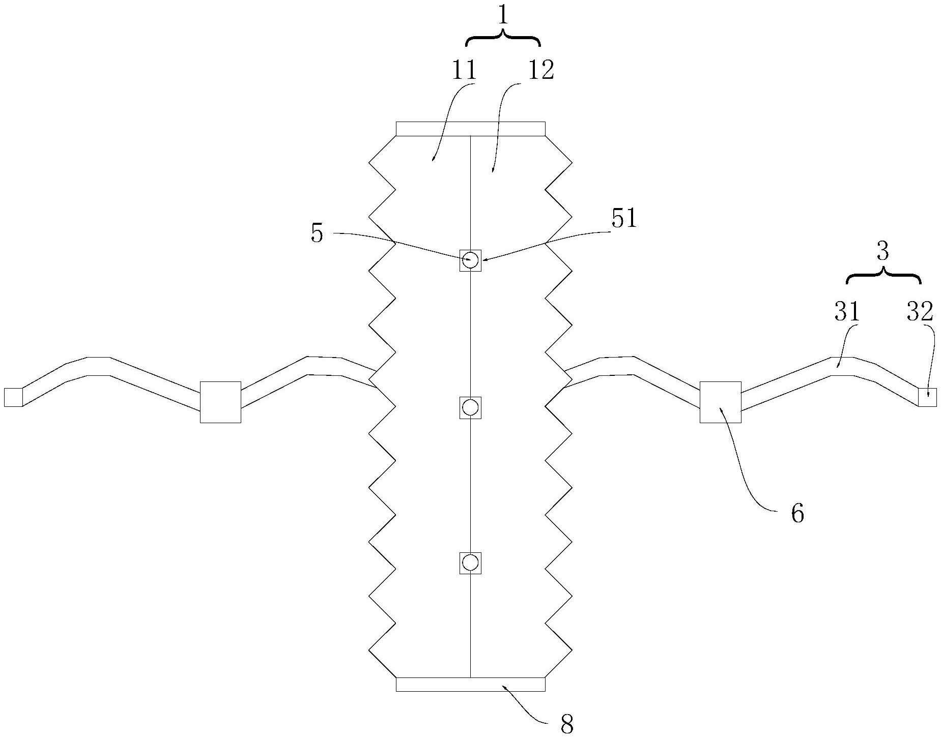 一种可调和固定的静脉输液延长管固定器