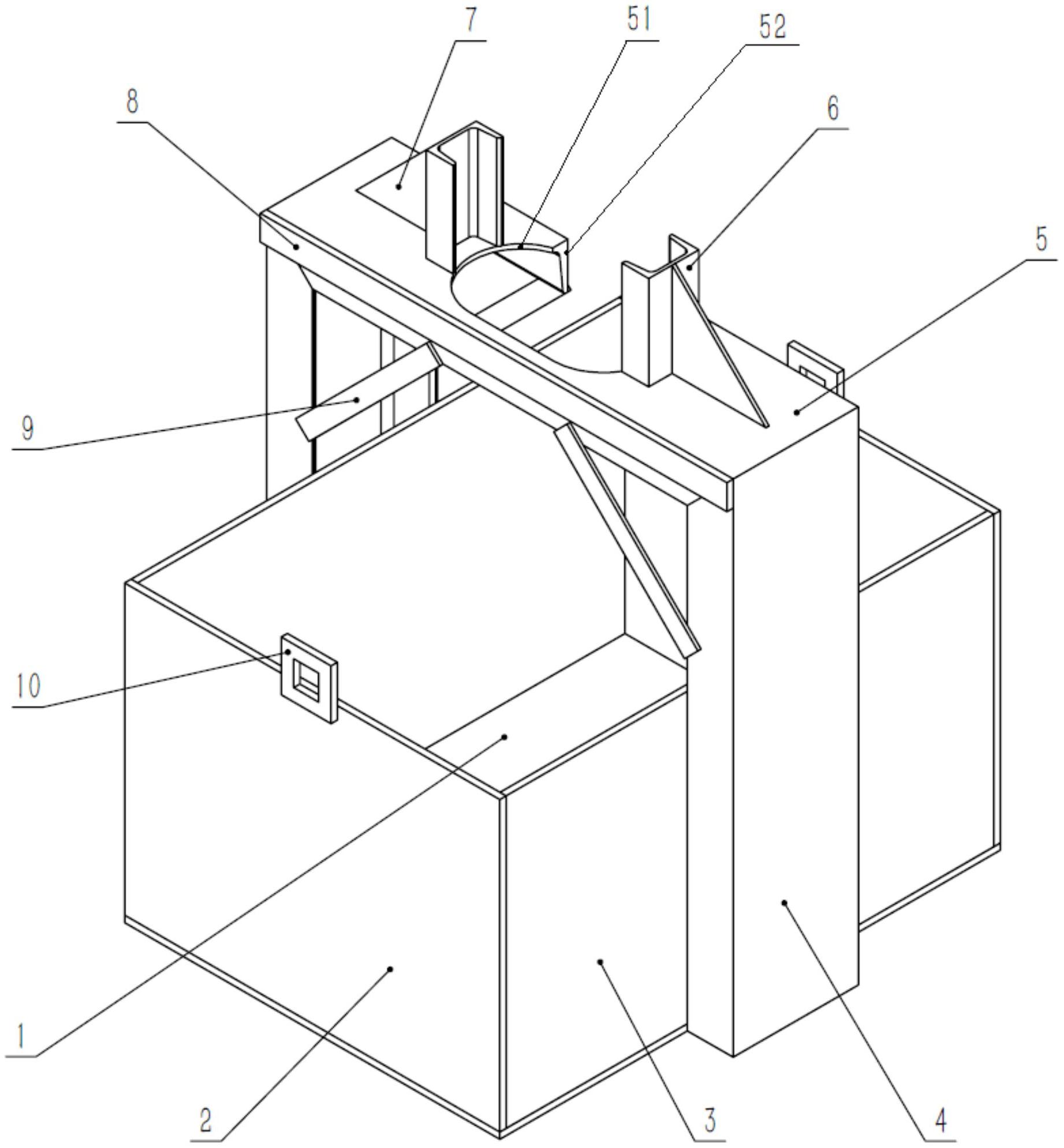 链条吊具自行挂取存放架