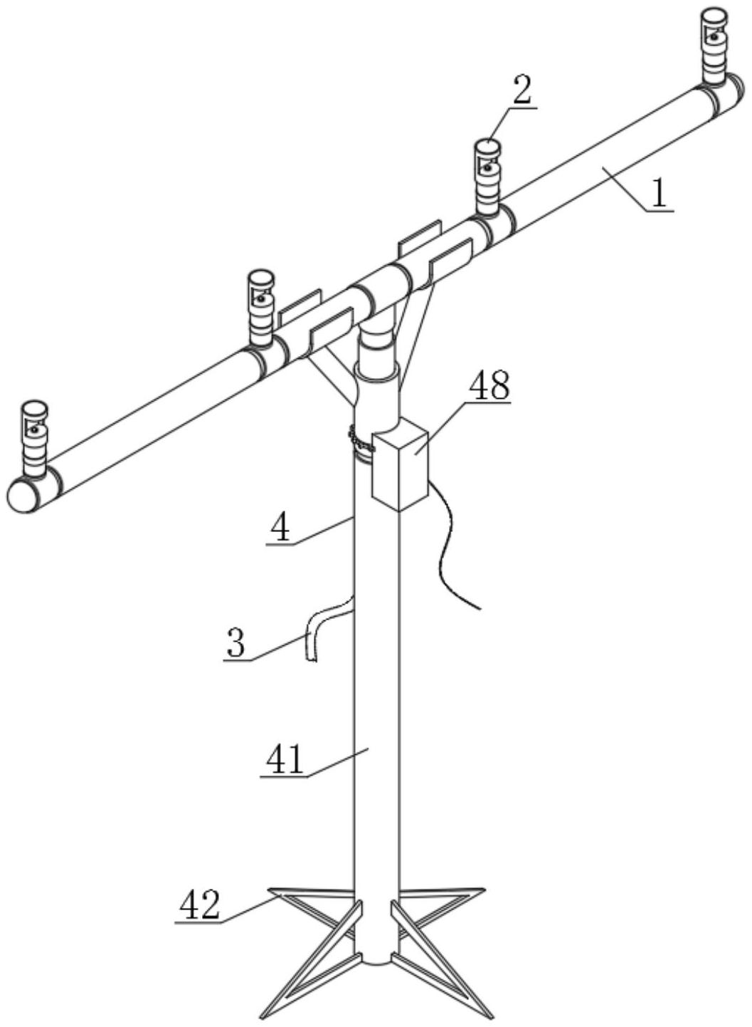 一种建筑施工用防暑喷淋装置