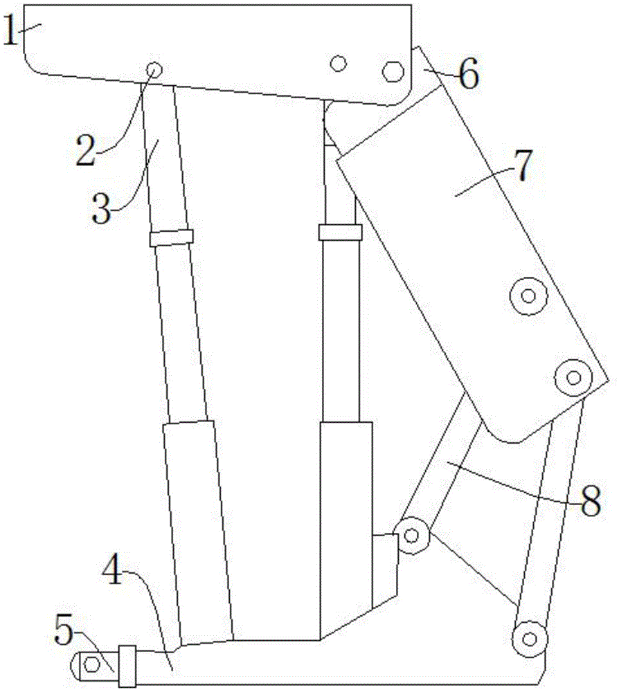 cn209339988u_一种支撑面积可调的煤矿液压支架有效