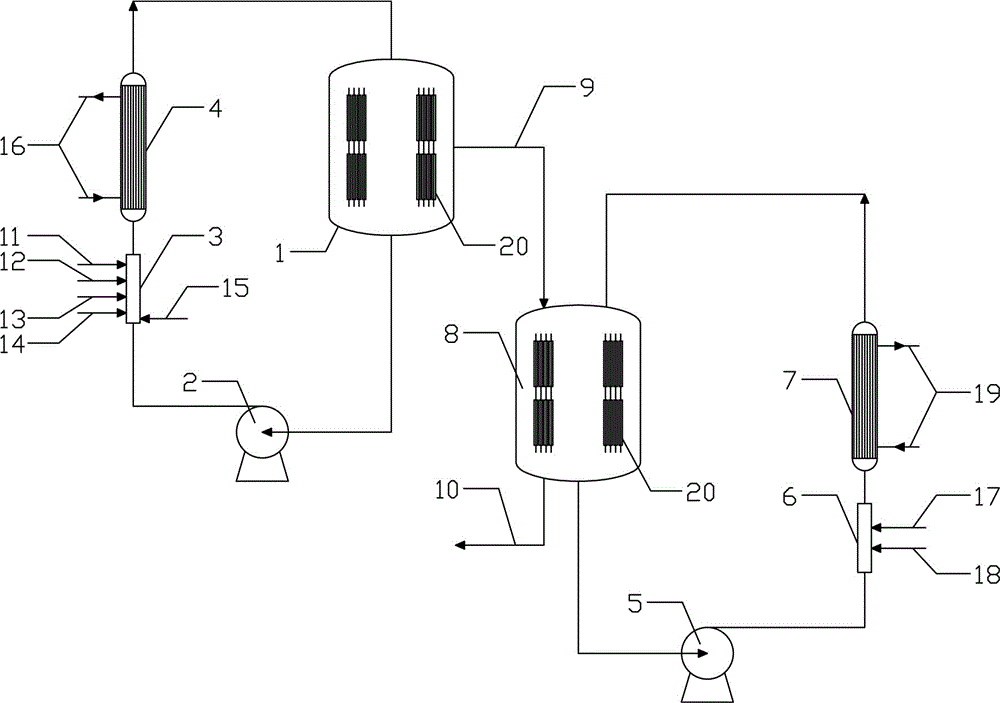 cn209161899u_一种两段式环己酮氨肟化法制备环己酮肟的装置