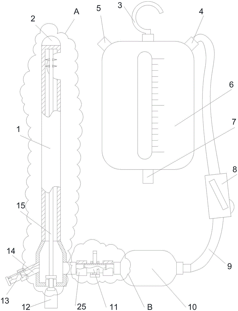 cn209645515u_一种具有检测性能的脑室引流装置