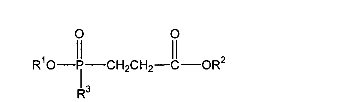 [0017[0016[化学式1[0015 本发明的这个阻燃聚酯纤维的制备方法