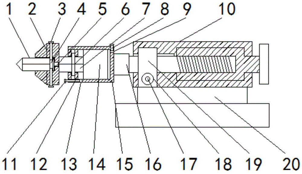 cn209334736u_一种机床顶针装置有效