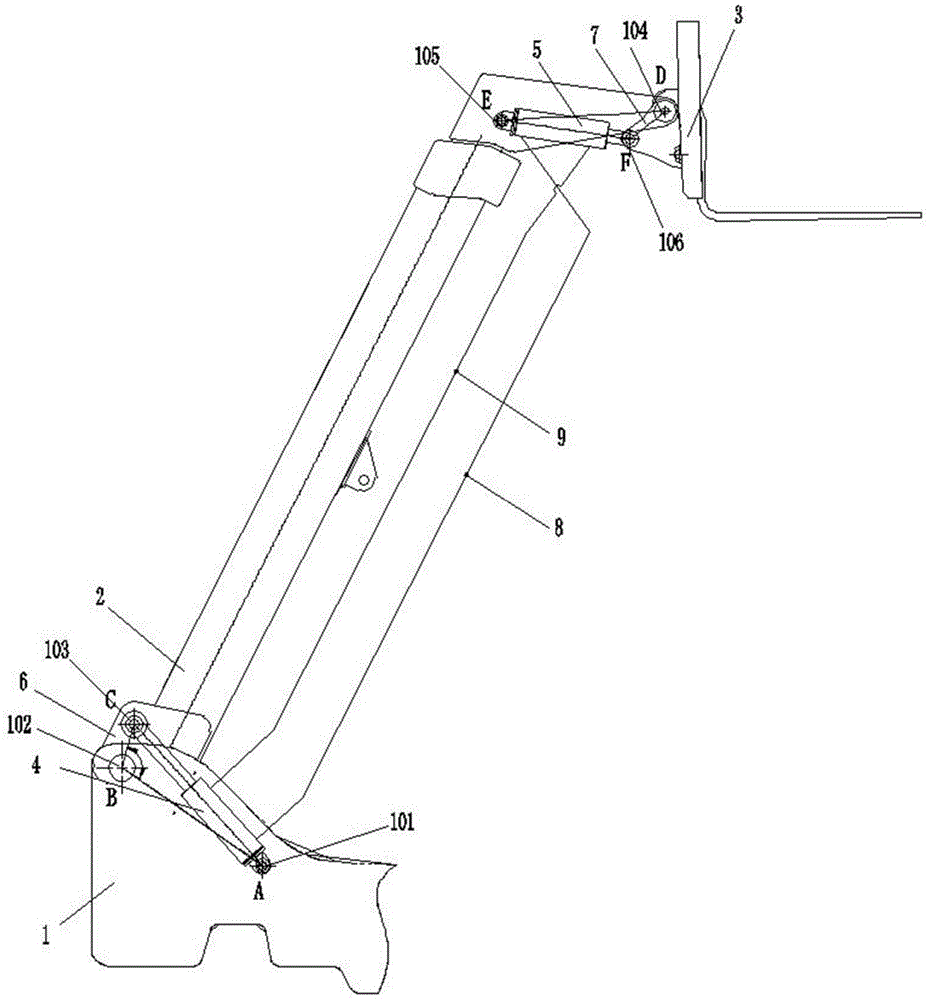 cn208829198u_一种叉装机用自动液压调平装置