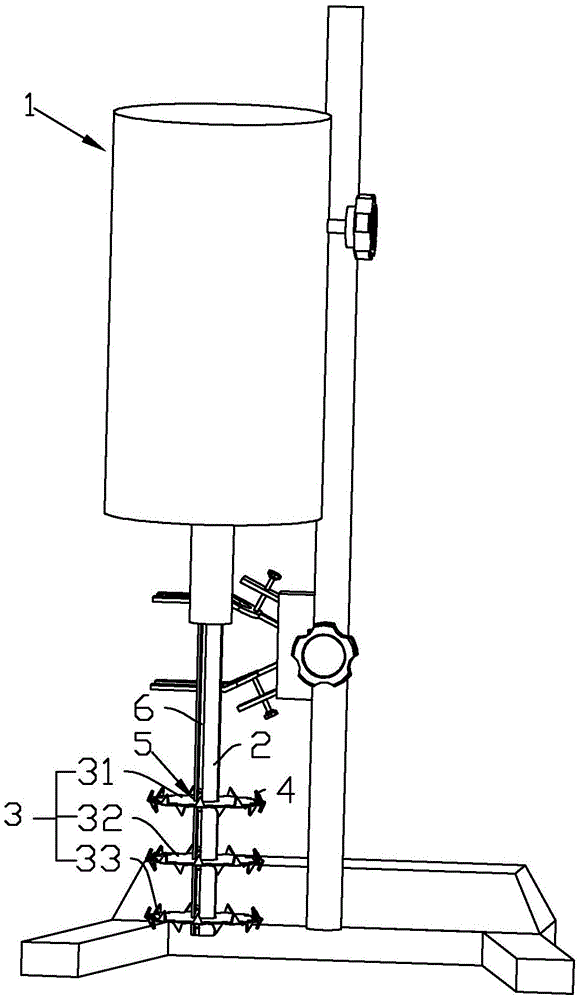 cn209519668u_一种实验室用分散机