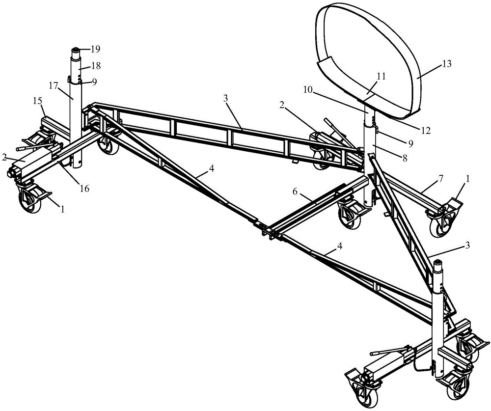 cn208760920u_柔性通用飞机支撑工装有效