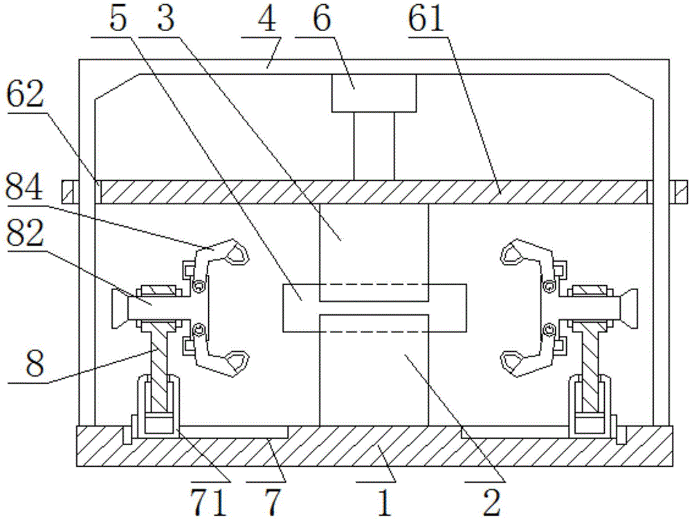 一种行星减速机模具锻造操作平台