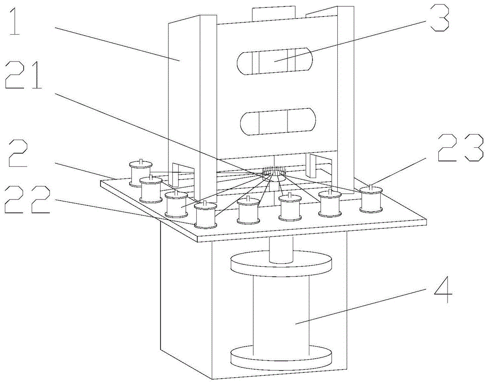 cn110223805a_一种电缆线线芯制作装置