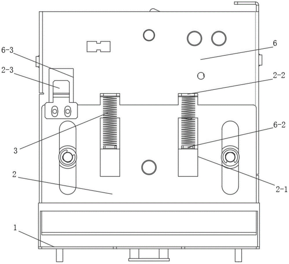 cn209670684u_一种具有机械式自锁平推闸门的信封机头装置