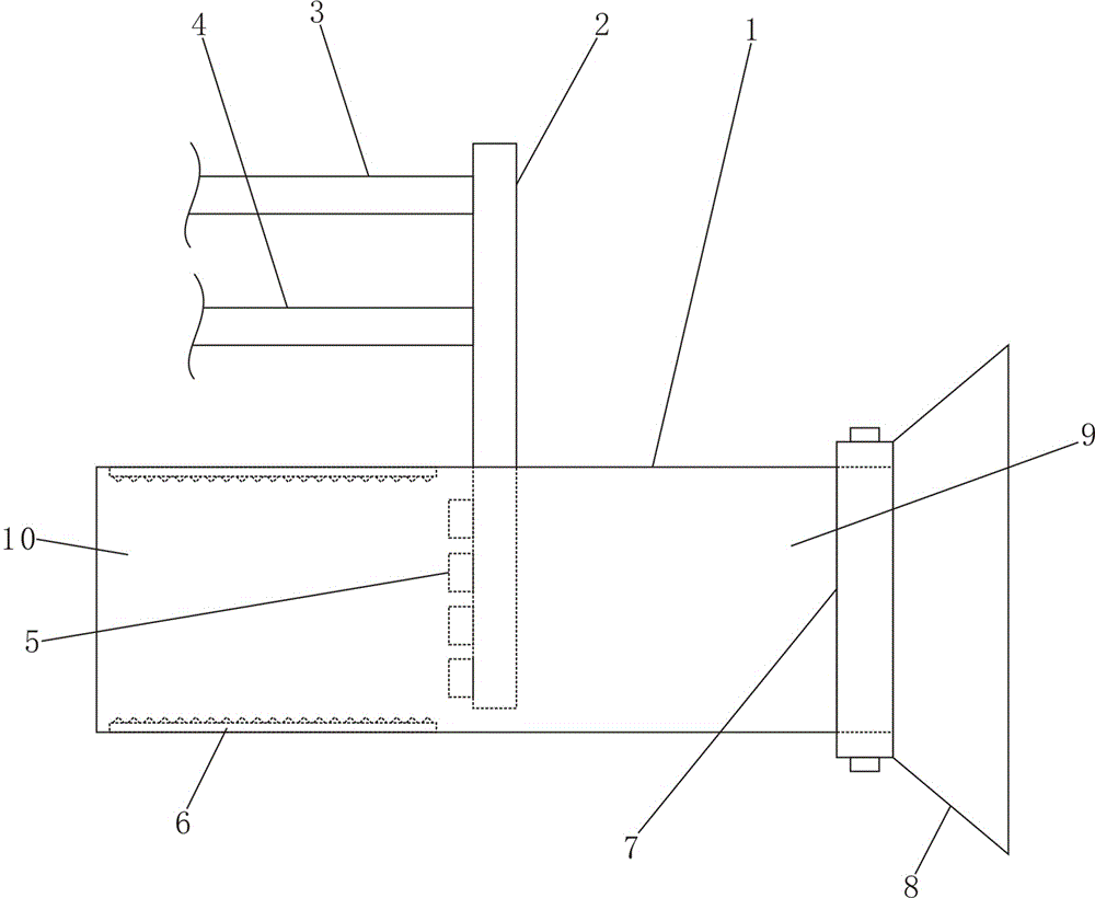 cn209670995u_一种射流负压降尘装置