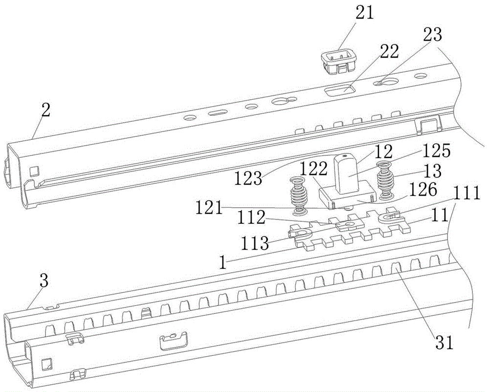 cn209616947u_用于汽车座椅滑轨的解锁装置有效