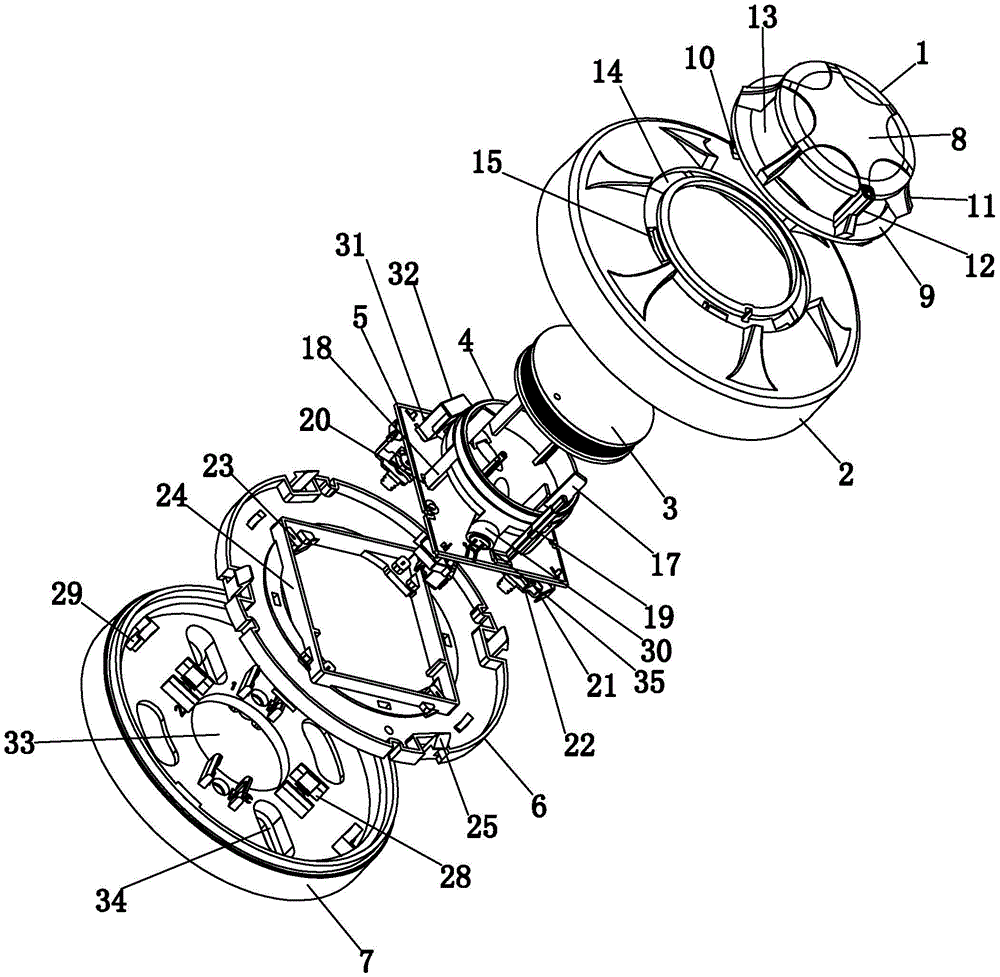 cn209728989u_一种可拆卸式烟感探测器有效