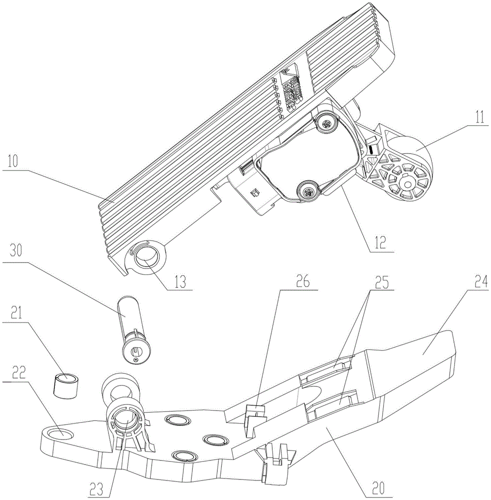 cn209666847u_一种地板式油门结构