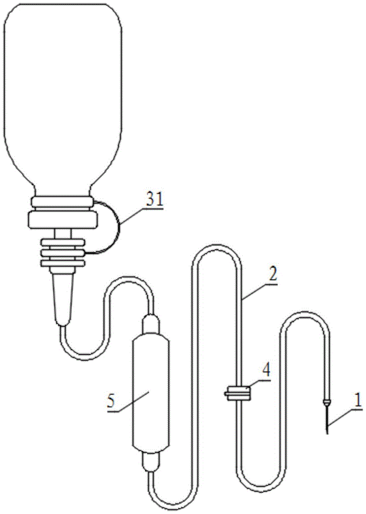 一种能精确调节流速的输液器