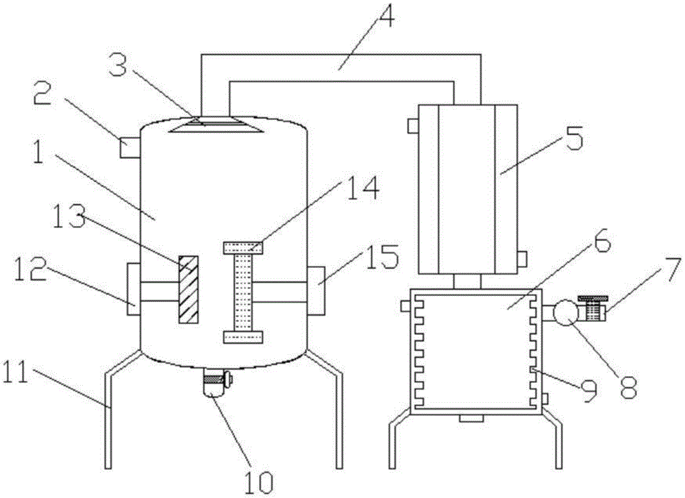 cn209612222u_一种具有二次蒸发功能的化工用蒸发器