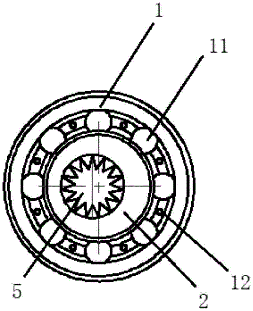 cn208831499u_一种偏心量可调的轴承组件