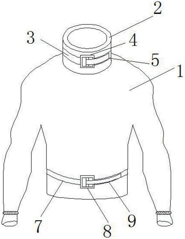 cn209331213u_一种全方位防护服有效