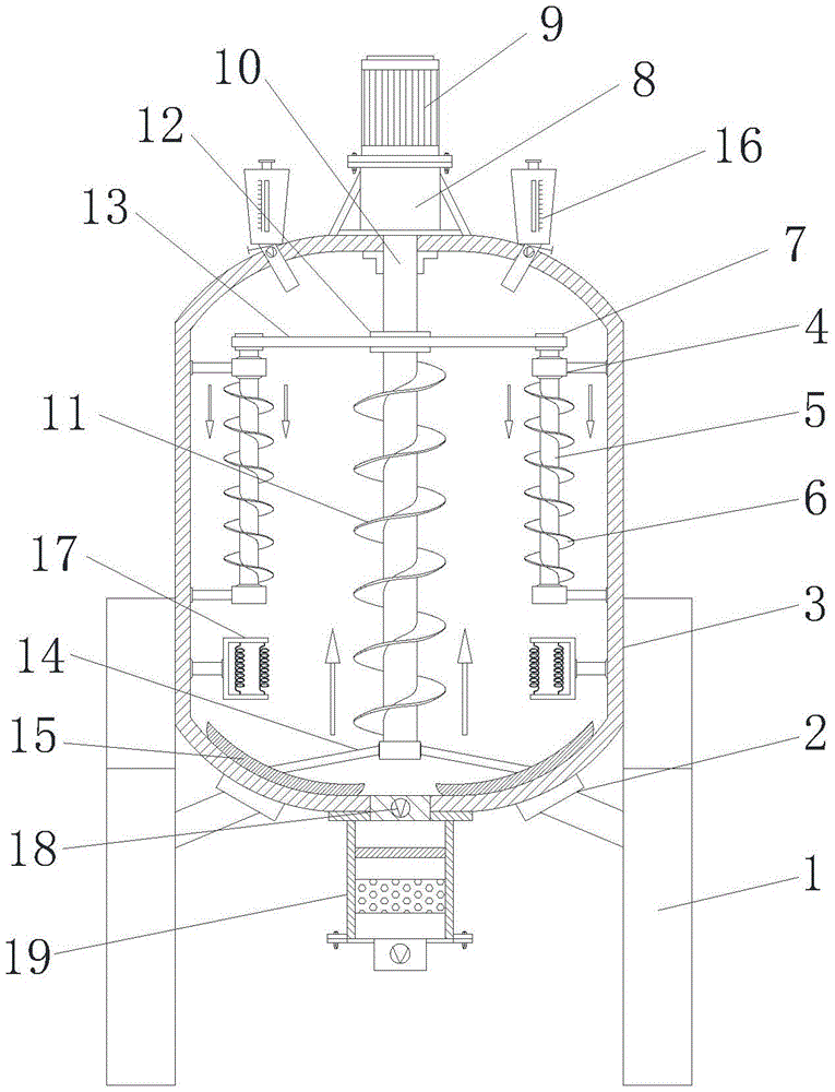 cn209810175u_一种化学制药实验用机械搅拌装置