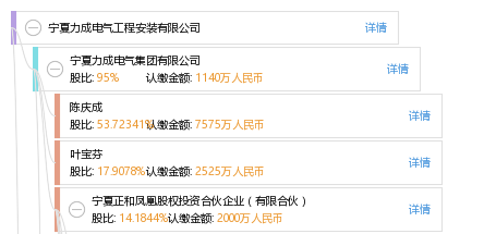 宁夏力成电气工程安装有限公司_【信用信息_