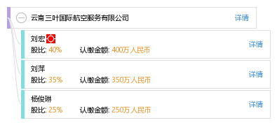 云南三叶国际航空服务有限公司