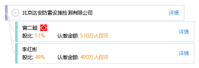 北京达安防雷设施检测有限公司_【信用信息_