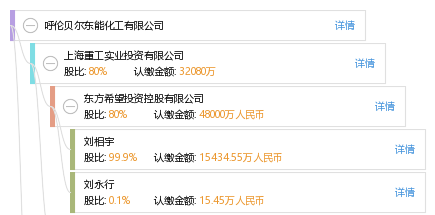呼伦贝尔东能化工有限公司_【信用信息_诉讼