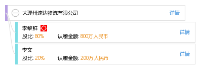 大理州速达物流有限公司_【信用信息_诉讼信
