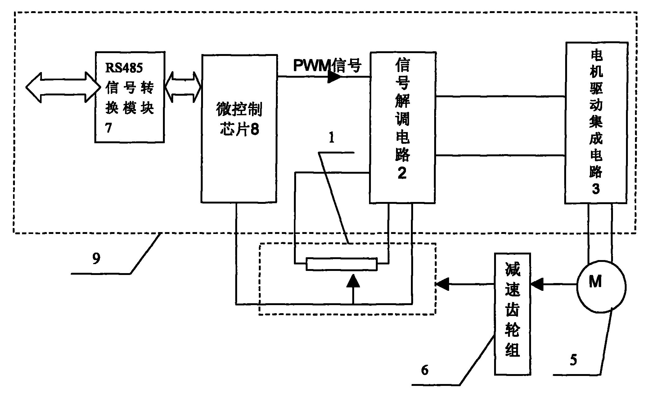 舵机电路原理图图片