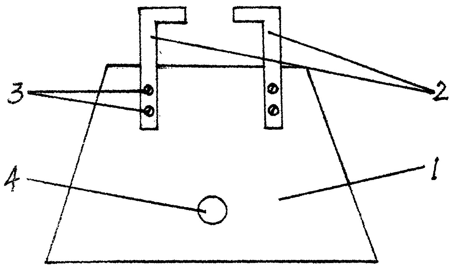 工字钢支护巷道临时支护前探梁吊环