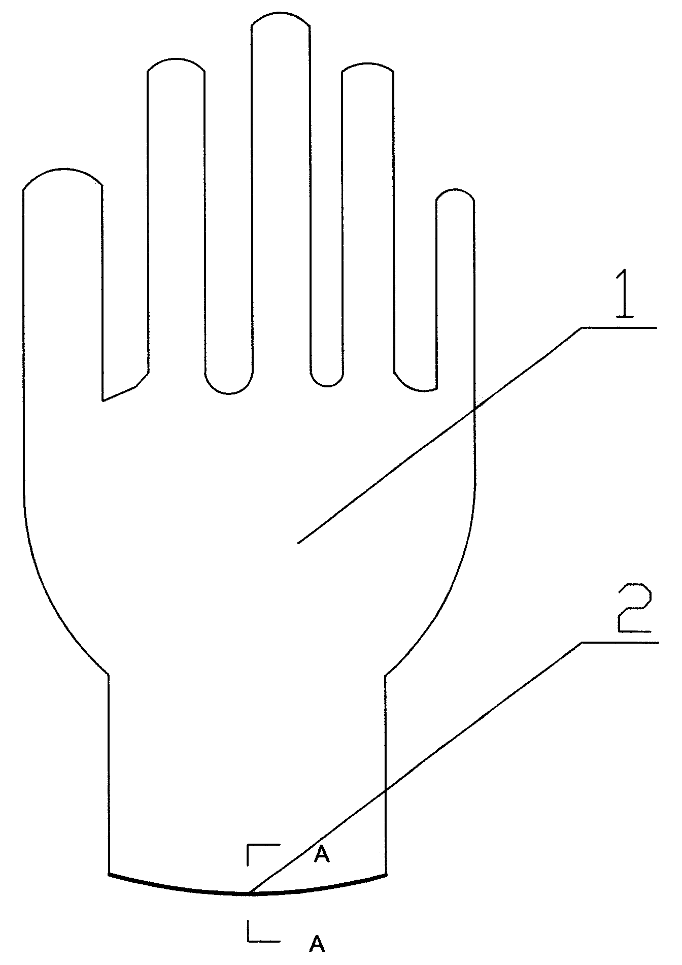 一种聚氯乙烯手套
