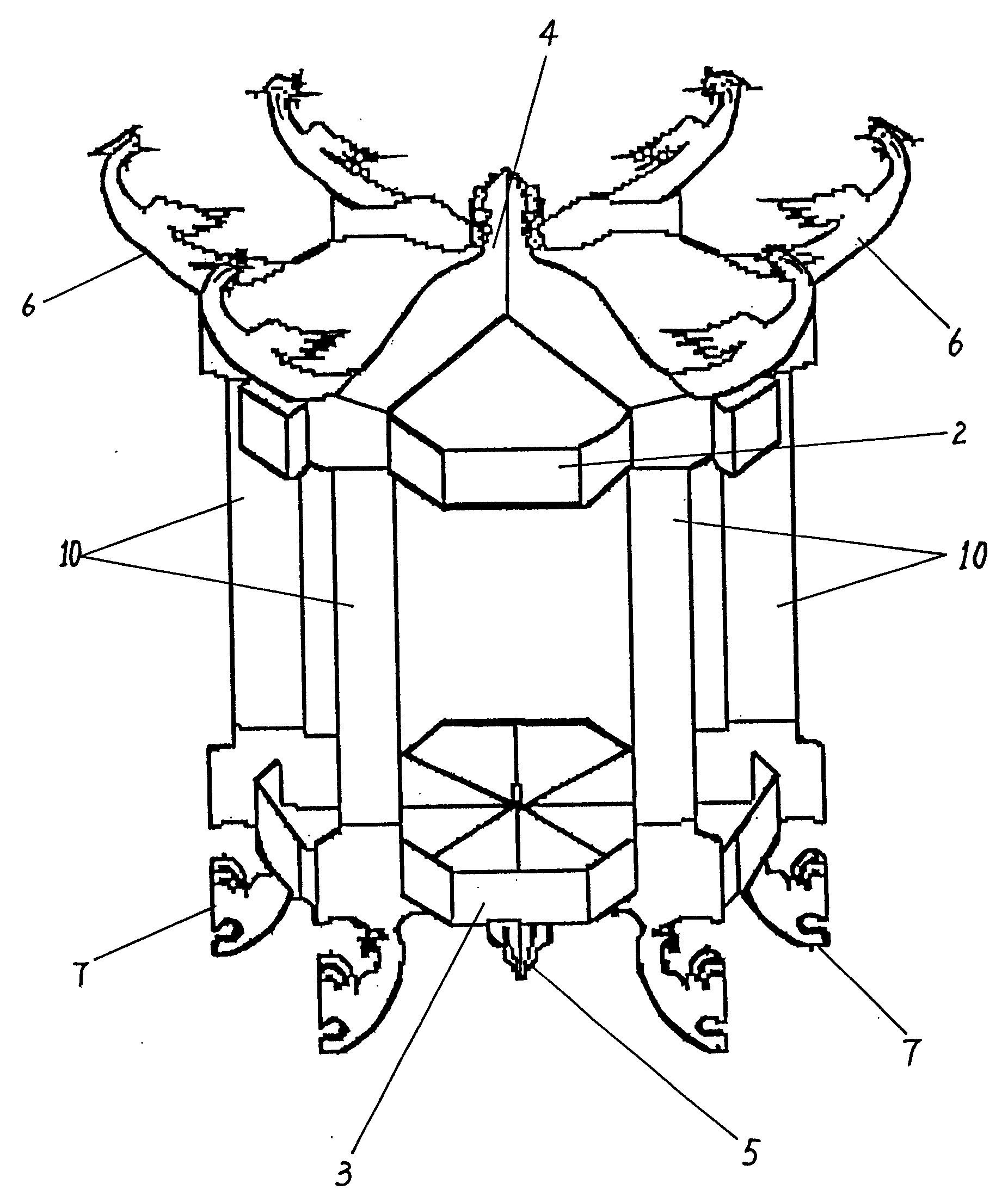 灯笼的结构分析图图片