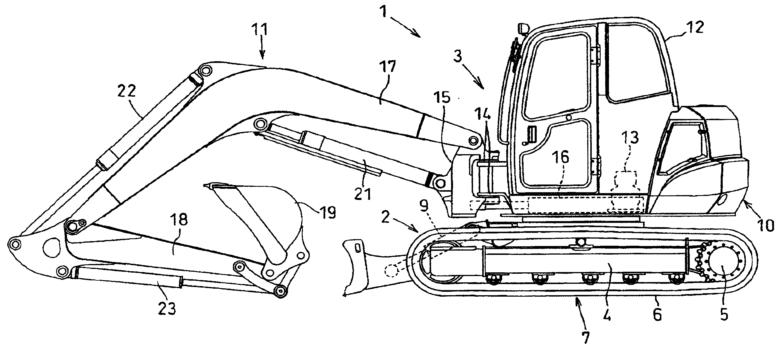 挖掘机的液压系统