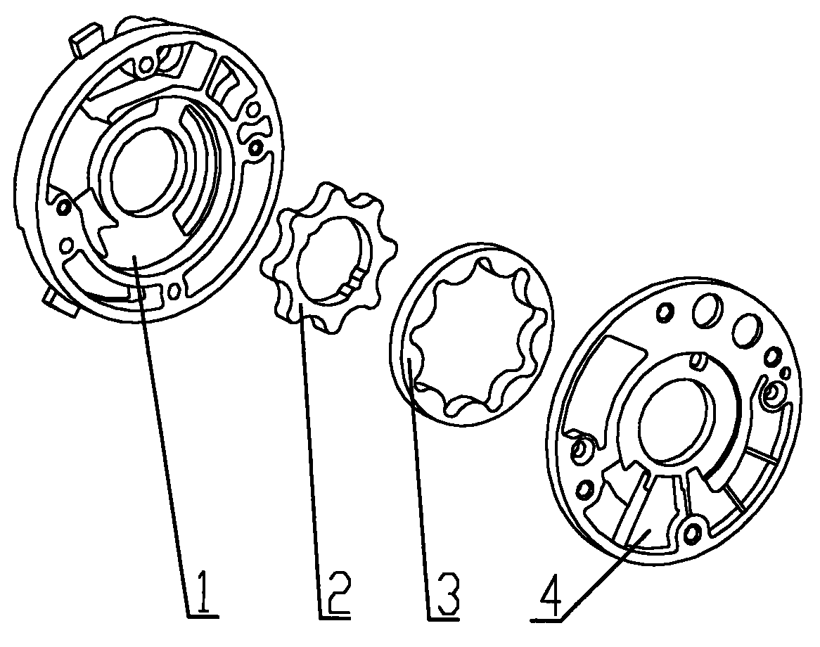 發動機轉子機油泵