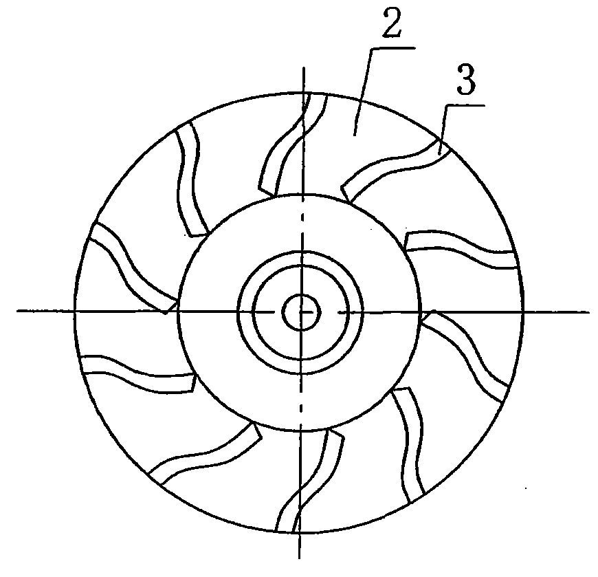 小型高速离心风机用型新型叶片的封闭式叶轮