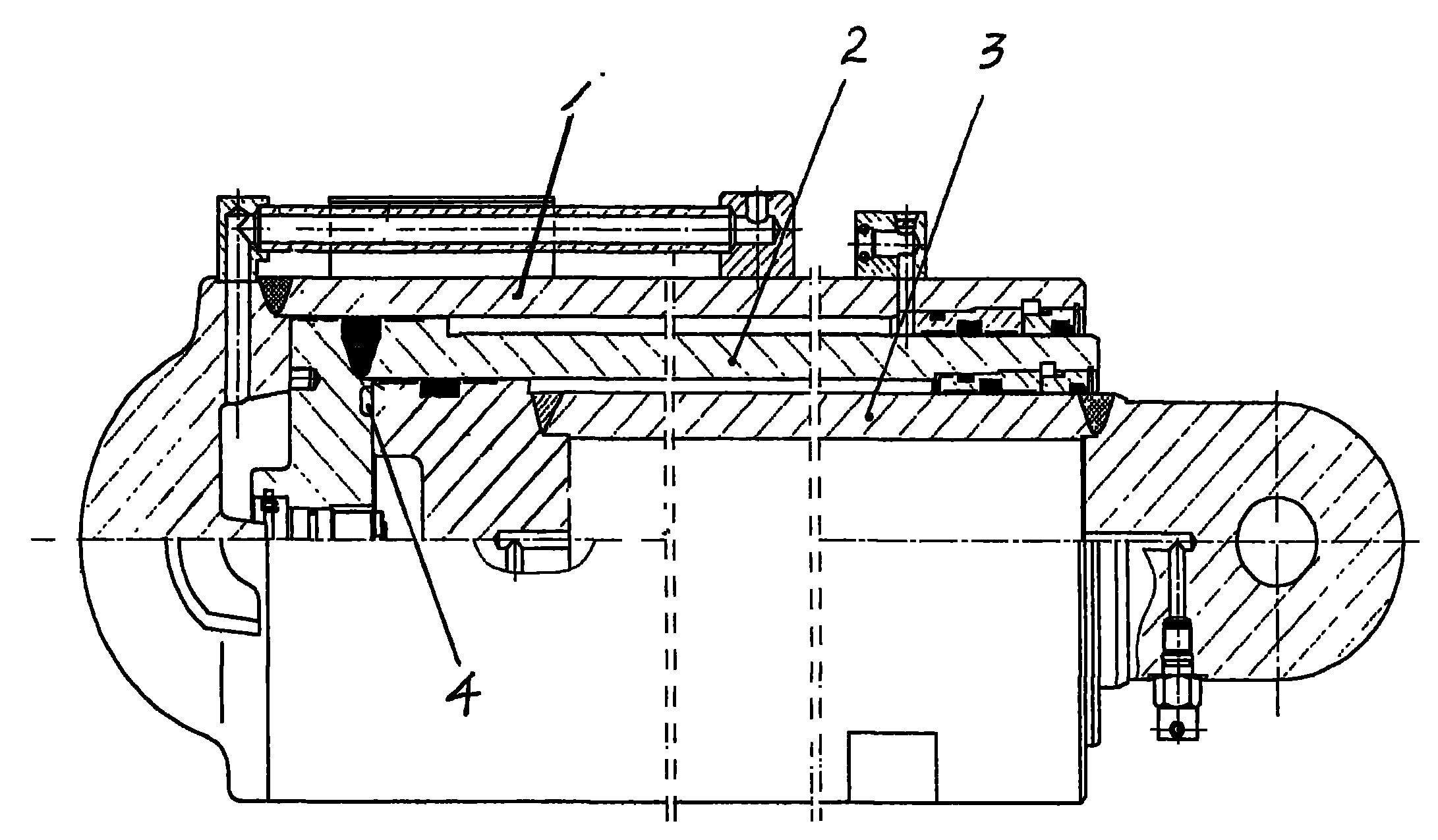 液压支架双伸缩立柱