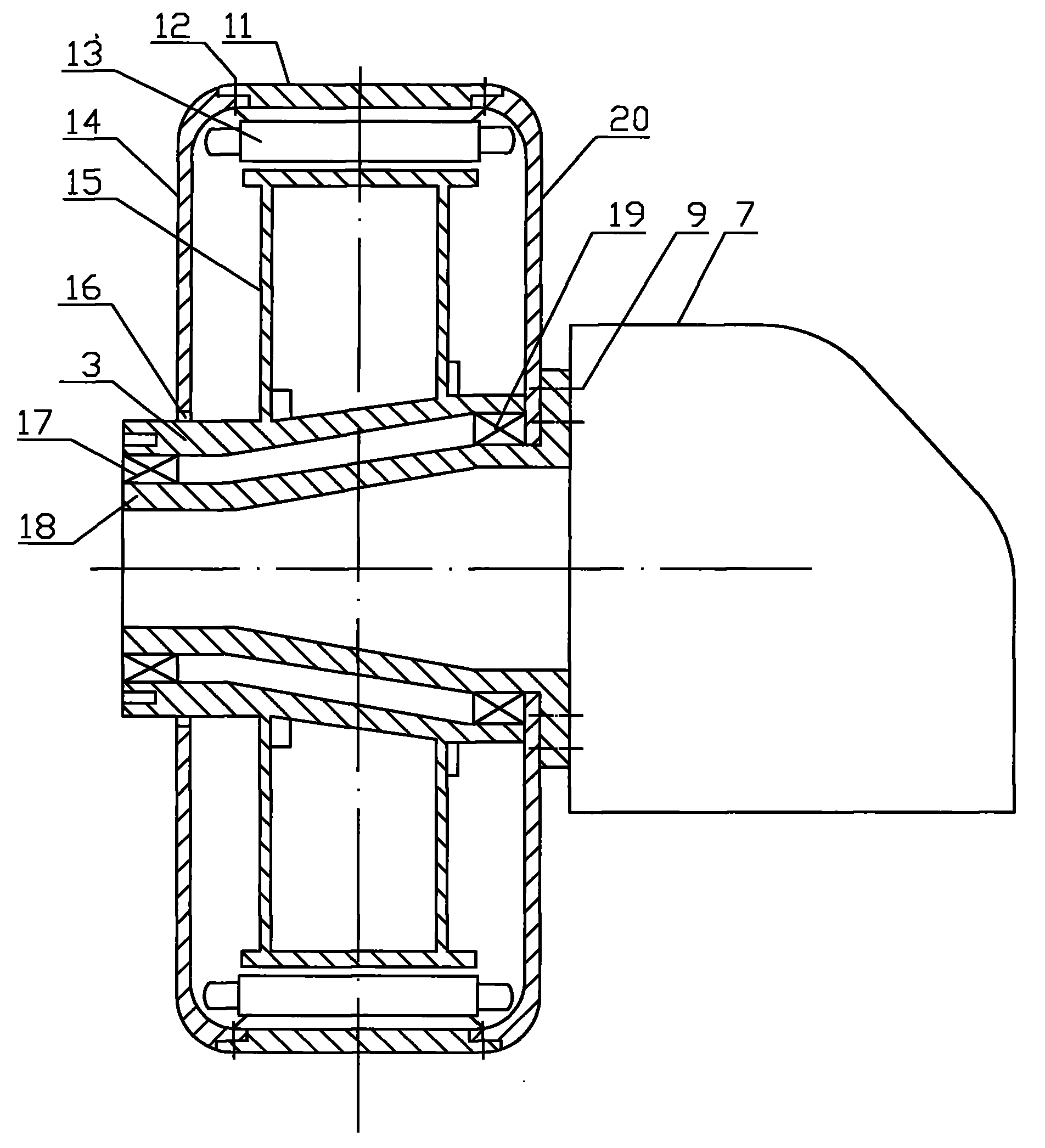一种兆瓦级直驱内转子永磁风力发电机组