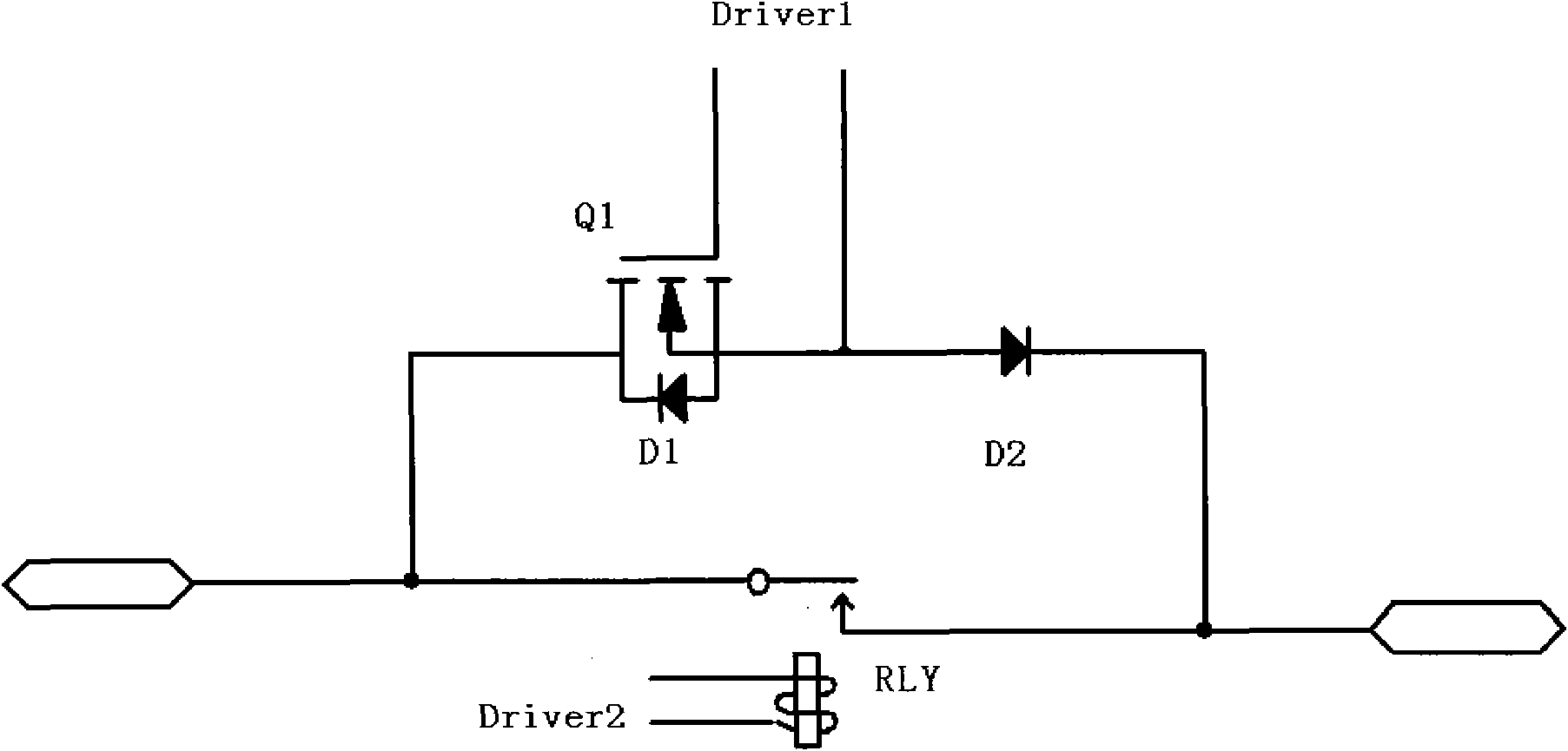 继电器灭弧电路和方法