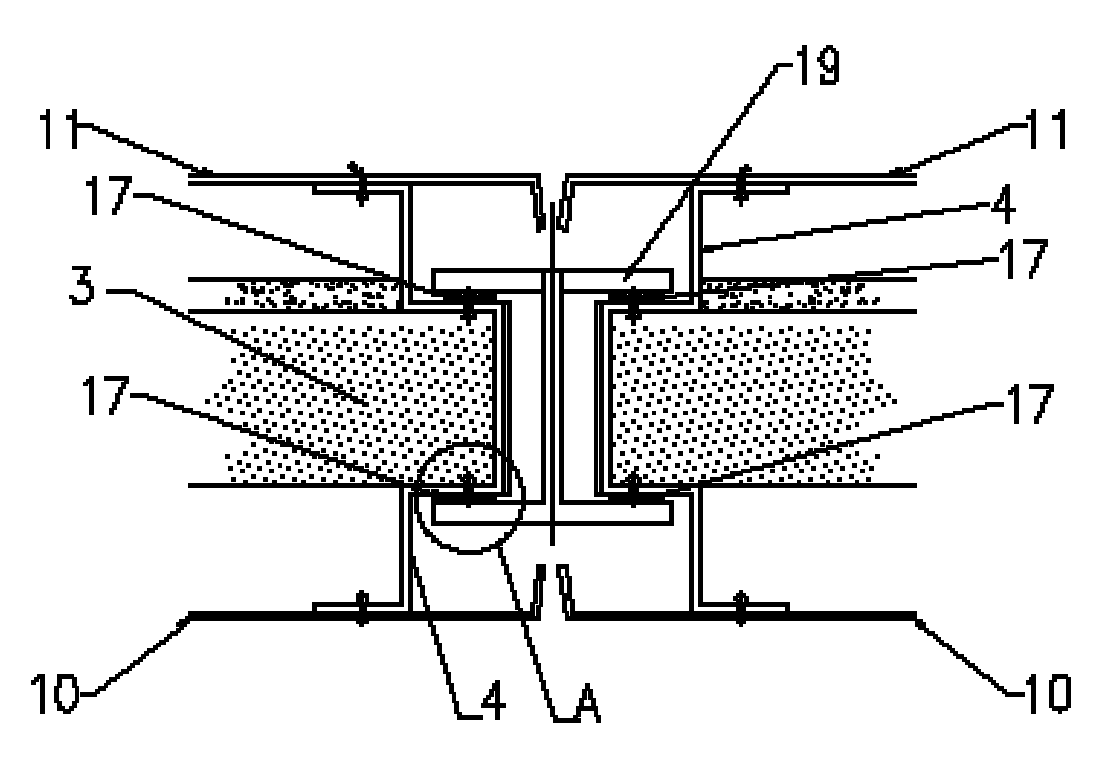 本发明公开了一种用于高速铁路的声屏障,由多个结构相同的吸隔声单元