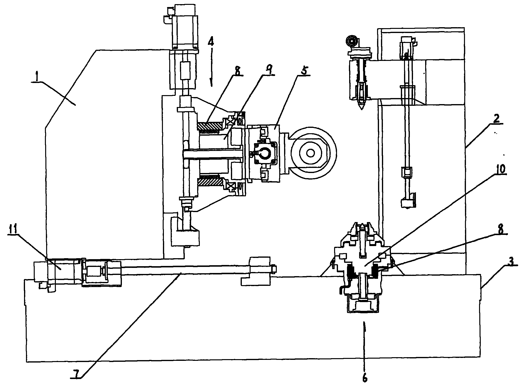 蜗杆砂轮磨齿机的原理图片