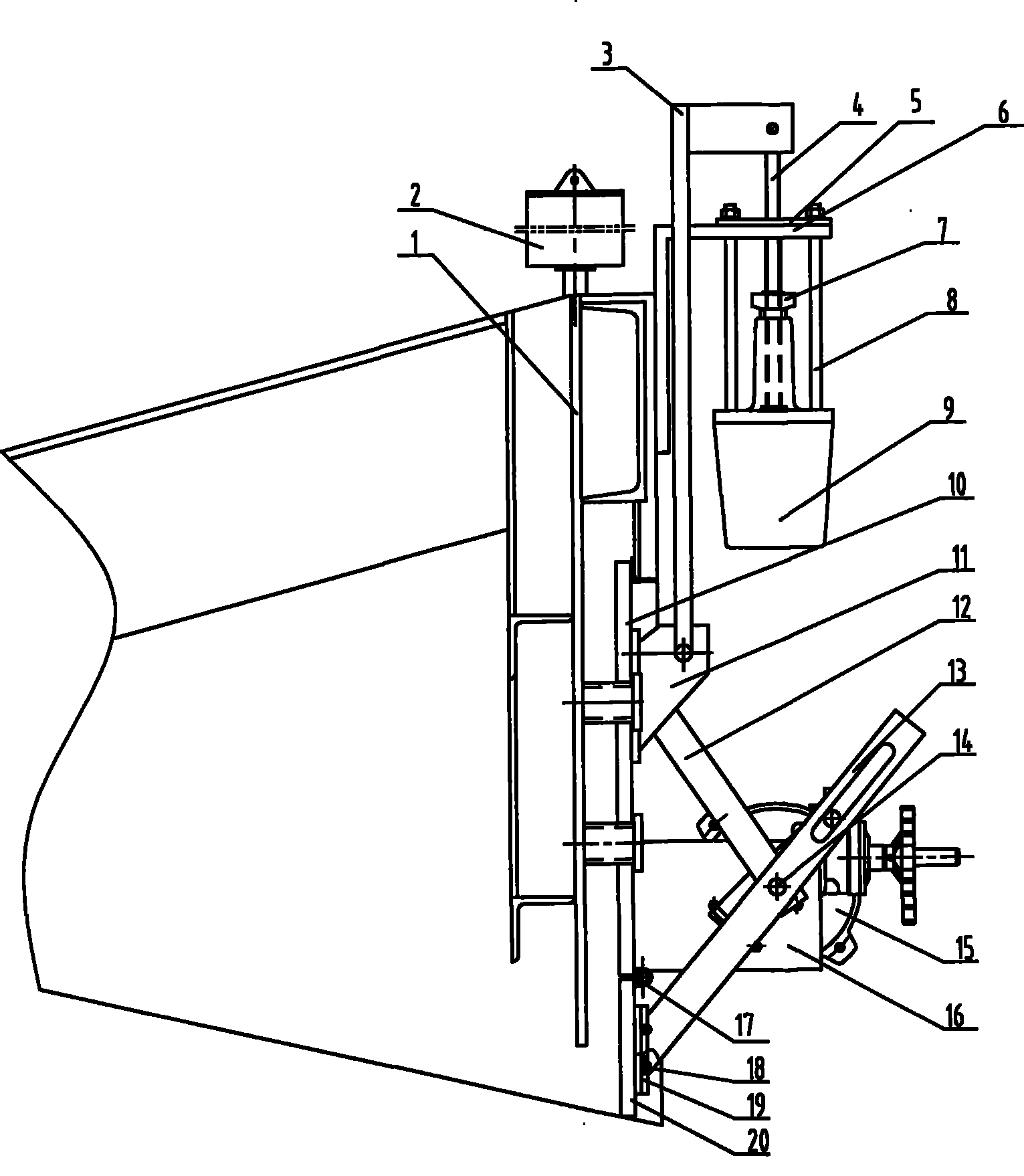 烧结机智能给料门