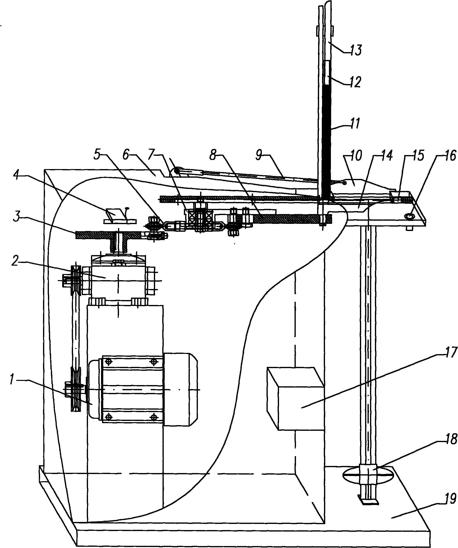 食用菌菌棒扎口机