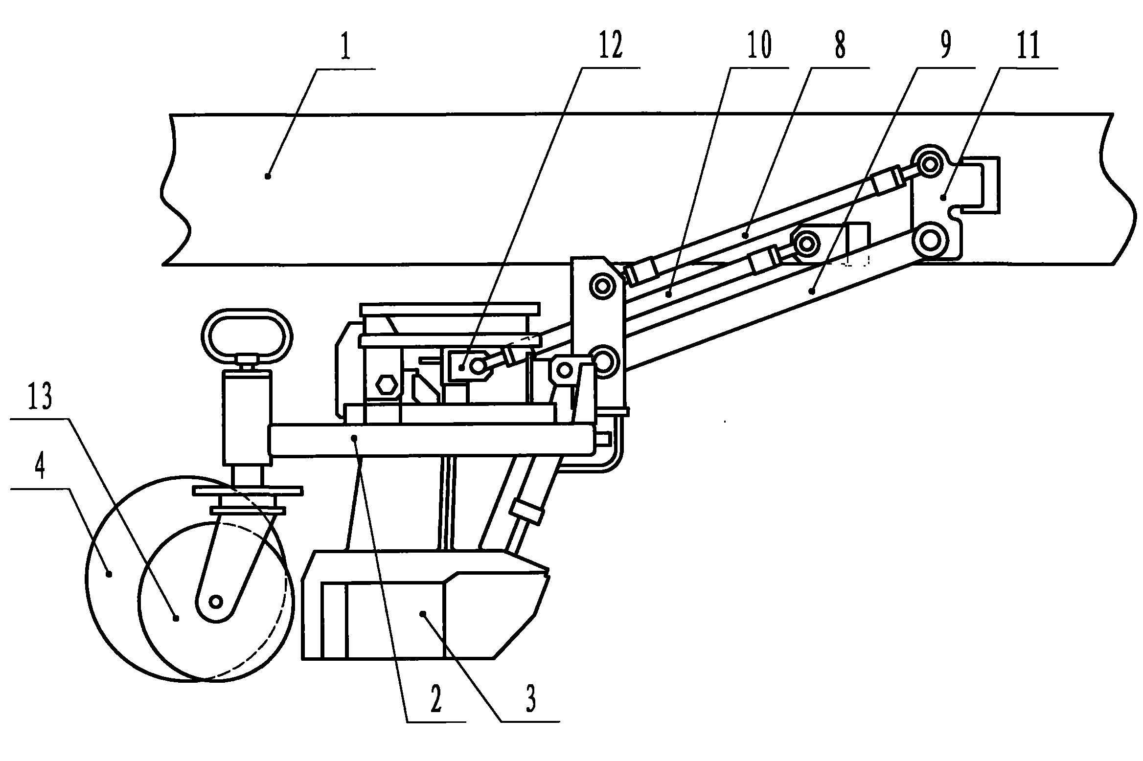 扫路车清扫装置