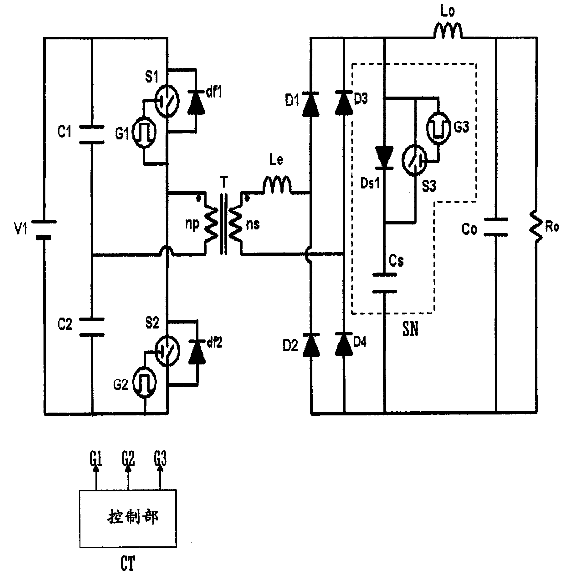 dcdc转换器电路图图片