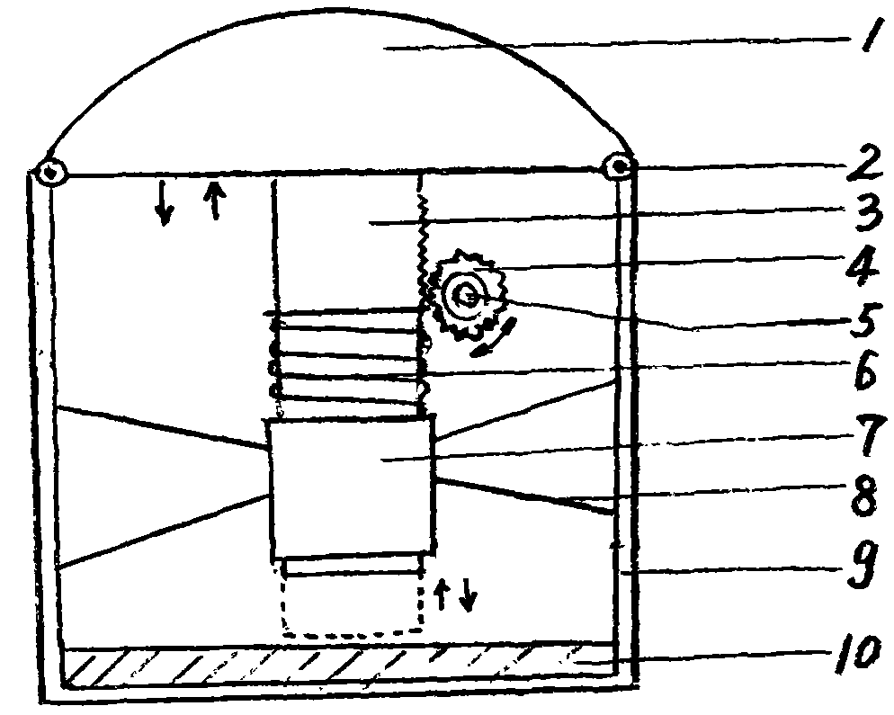 cn101865098a_弹压式发电装置失效