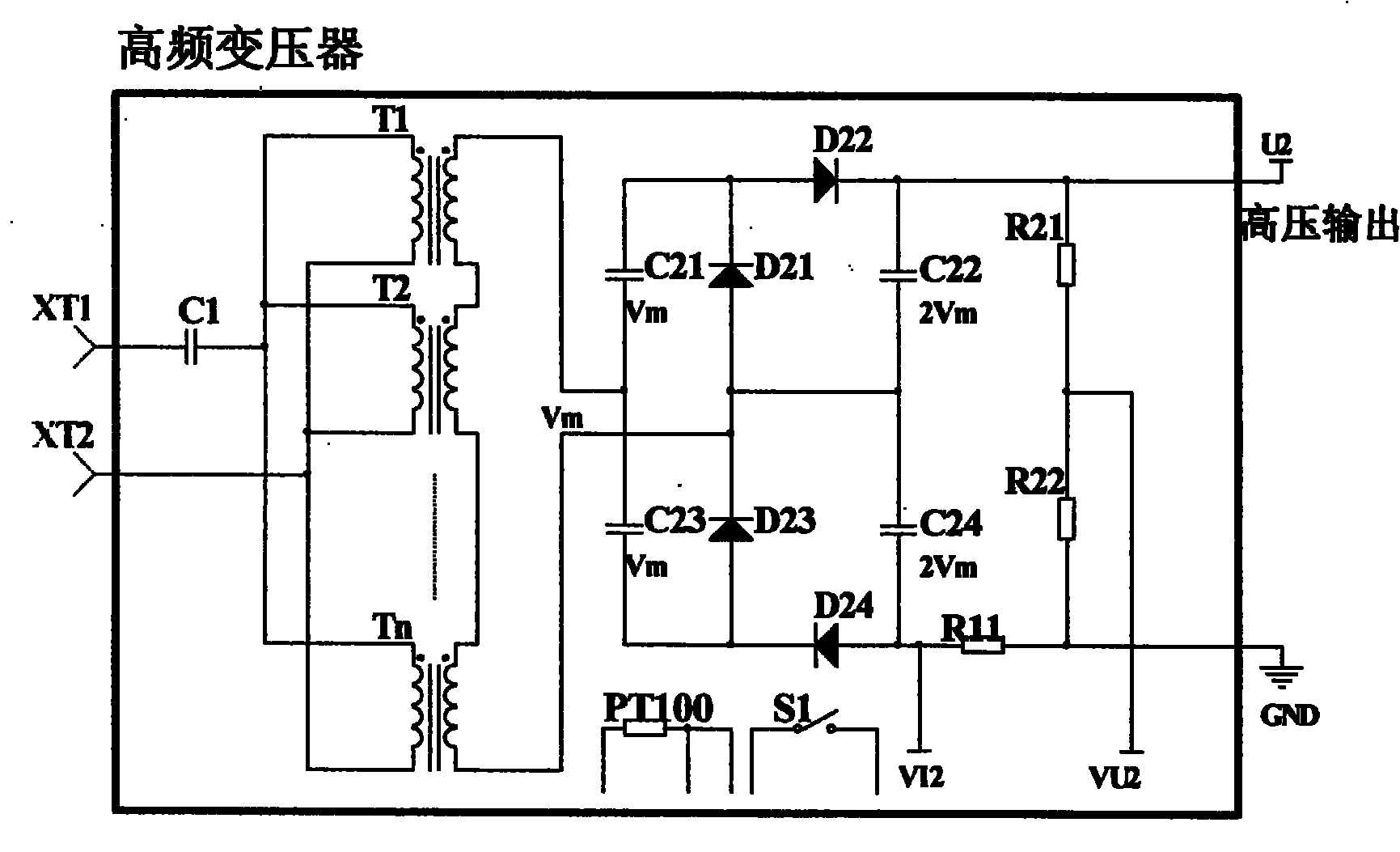 电除尘变压器图解说明图片