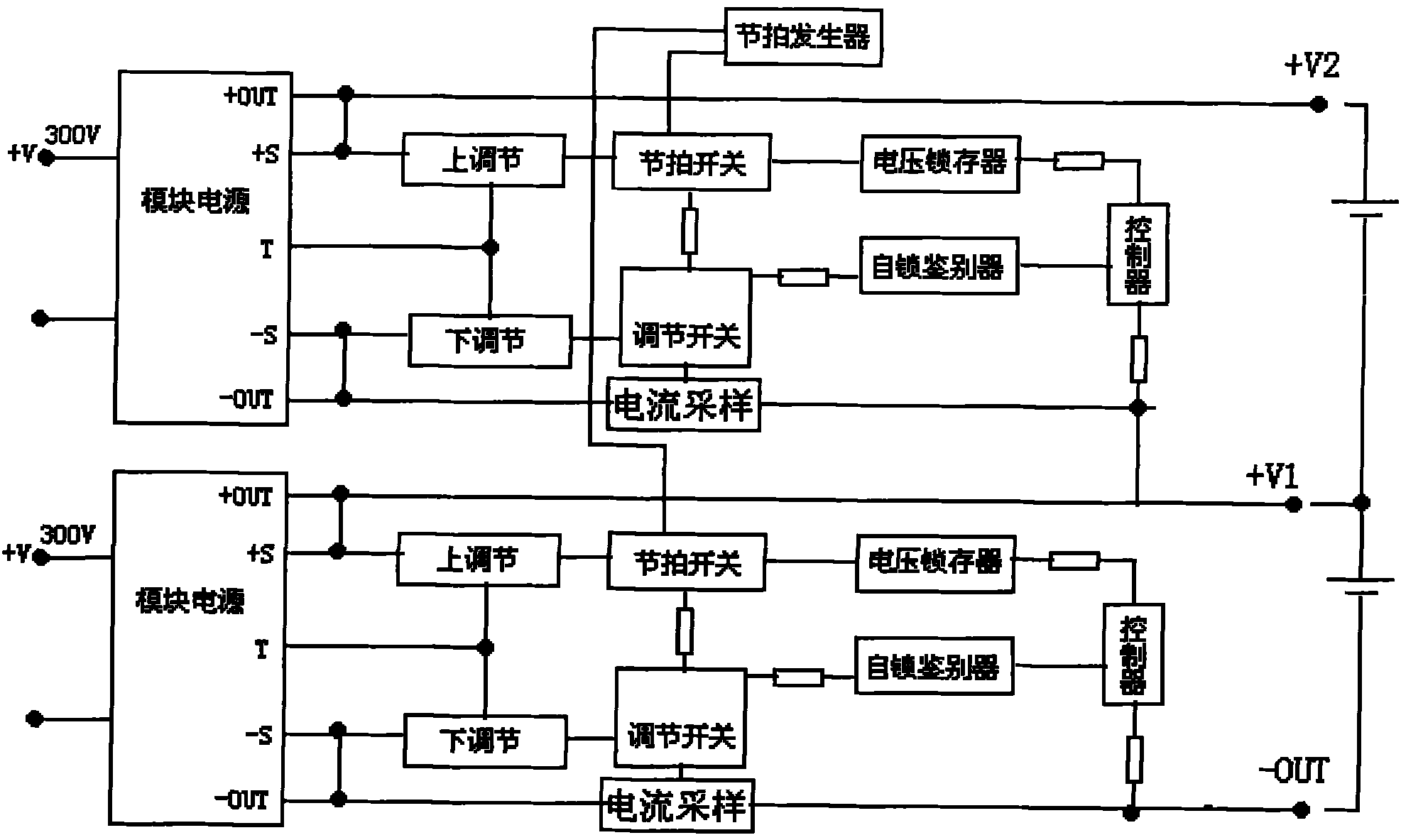 鋰電池組節拍測控型均衡充電方法