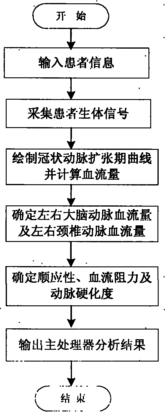 心脑血管特性与血流特性分析仪及检测方法