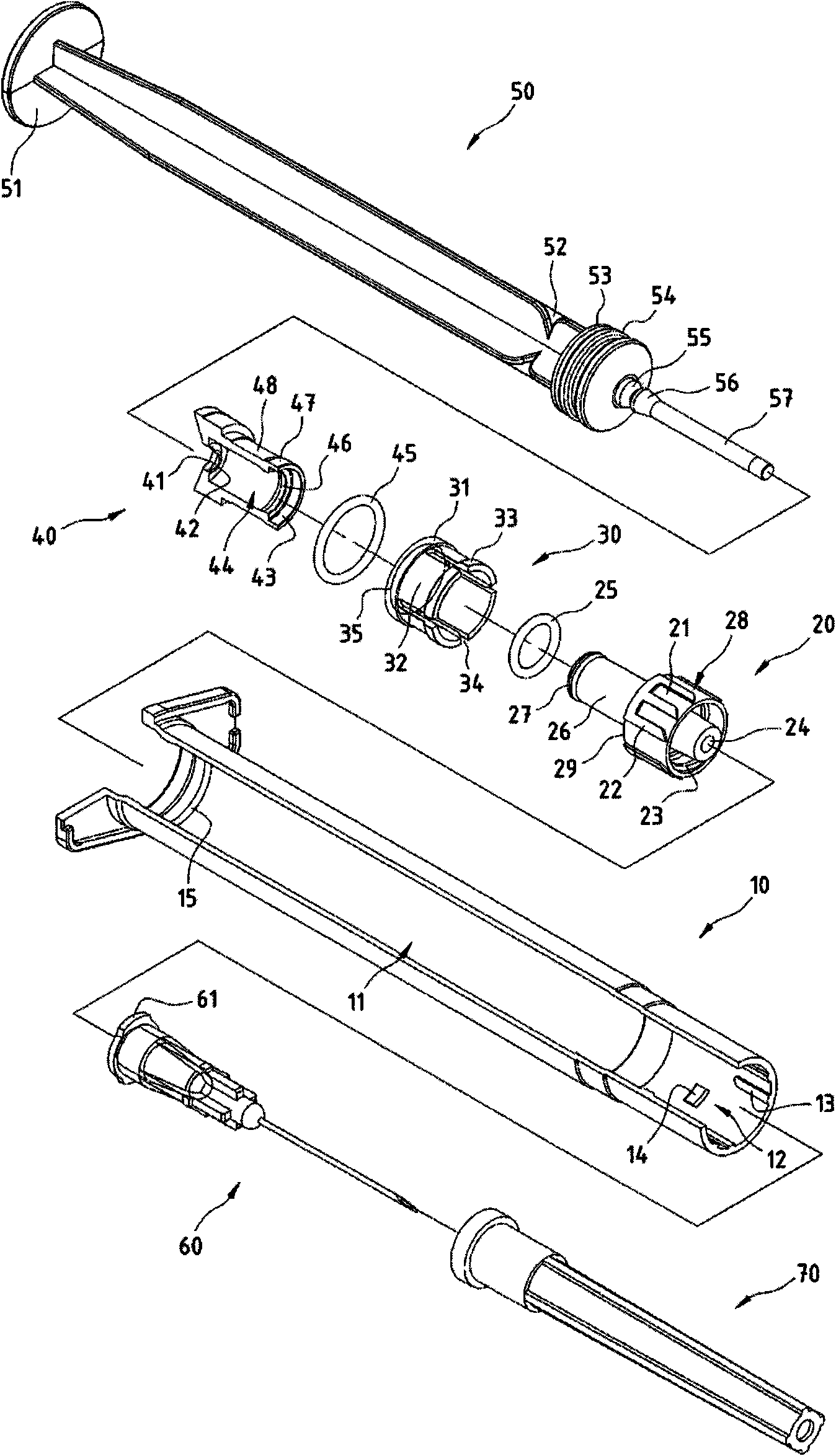cn101927048a_安全注射器的回缩结构失效