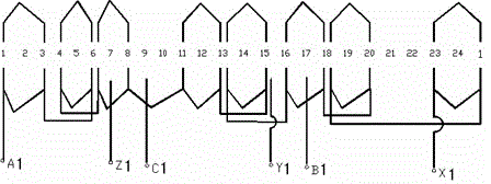 伺服永磁同步电动机分数槽双绕组结构